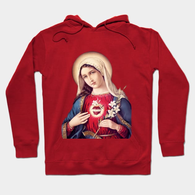 Immaculate Heart of Mary - IV Hoodie by Brasilia Catholic